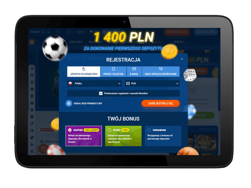 Pobierz i zainstaluj aplikację Mostbet