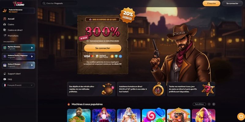 Madcasino slots à France