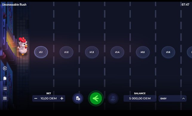 Discover uncrossable rush jugar