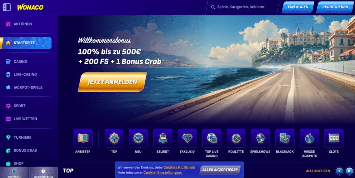 Image: Wonaco Deutschland: Aktuelle Promotions und Boni für alle Spieler